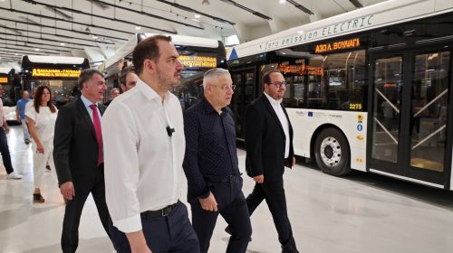 Γιώργος Κώτσηρας: Στην κυκλοφορία 125 νέα ηλεκτρικά λεωφορεία – Σε πλήρη εξέλιξη η ανανέωση του στόλ...