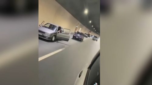 Κακιά Σκάλα: 21χρονος οδηγούσε με ανοιχτές πόρτες και μουσική στη διαπασών μέσα στις σήραγγες