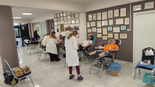 Με επιτυχία η 45η εθελοντική αιμοδοσία του Α.Ο. Κούρος Μεγάρων