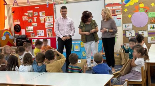 Μάνδρα – Ειδυλλία: 300 τσαντάκια φαγητού σε μαθητές των νηπιαγωγείων του Δήμου